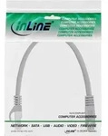 InLine&reg; 72533 Patchkabel, SF/UTP, Cat.5e, grau, 0,3m