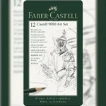 FABER-CASTELL Faber Castell Bleistift 9000 12er 8B-2H gr&uuml;n 12er