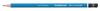STAEDTLER Bleistift Mars Lumograph 100-H 17,5cm H Schaft blau