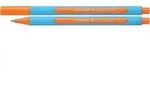 Kugelschreiber Slider Edge, Kappenmodell, XB, orange, Schaftfarbe: cyan-orange