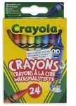 Crayola Wachsmalstifte, 24 St.