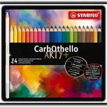 STABILO Metallbox mit 24 Pastellkreidestiften CarbOthello ARTY+