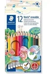 STAEDTLER Farbstift Noris Club 12 Farben mit Tipradierer