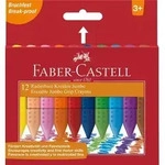 FABER-CASTELL Faber Castell Kreide Jumbo radierbar 12er
