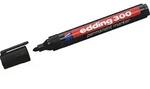Permanentmarker edding 300 schwarz Packung mit 10 St&uuml;ck