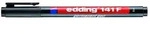 Edding 4141001 141 F - OHP-Marker, permanent, 0,6 mm, schwarz