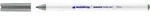 Edding 4600-012 Textilmarker Rundspitze 1 mm grau