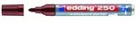 edding 250 Boardmarker - nachf&uuml;llbar, 1,5 - 3 mm, braun