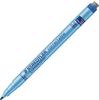 STAEDTLER Folienstift Lumocolor correct M blau ca. 1,0mm, wasserlösliche Tinte