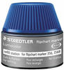 Tinte für Marker Lumocolor® refill station, 30 ml, blau, Schachtel mit 4 Stück
