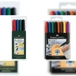 FABER-CASTELL Faber Castell Marker Multimark permanent F 0,6 mm 8er Etui