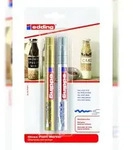 Edding Glanzlackmarker 750 2-4 mm gold+silber 2er-Blister