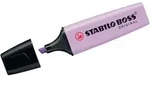 STABILO Textmarker Boss Original Pastel Schimmer von Lila Packung mit 10 St&uuml;ck