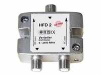 Astro HFD 2 Kabelsplitter Silber