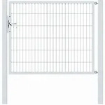 Alberts 647360 Einzeltor Flexo mit Zubeh&ouml;r, feuerverzinkt, Breite 150 cm, H&ouml;he 120