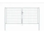 Alberts 647902 Doppeltor Flexo mit Zubeh&ouml;r, feuerverzinkt, Breite 250 cm, H&ouml;he 120