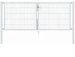 Alberts 647896 Doppeltor Flexo mit Zubeh&ouml;r, feuerverzinkt, Breite 250 cm, H&ouml;he 100