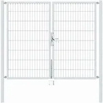 Alberts 647858 Doppeltor Flexo mit Zubeh&ouml;r, feuerverzinkt, Breite 200 cm, H&ouml;he 160