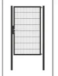 Alberts 646479 Einzeltor Flexo mit Zubeh&ouml;r, anthrazit, Breite 100 cm, H&ouml;he 180 cm
