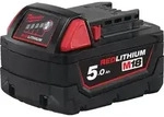 Original Milwaukee M18, M18B5 Red Lithium Akku Li-on 18V 5,0Ah, Akku Weitkowitz Stilo