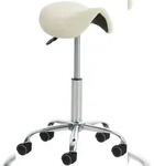 CLP Arbeitshocker Reno Kunstleder creme