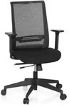 B&uuml;rostuhl / Drehstuhl CONISTON Netz / Stoff schwarz hjh OFFICE
