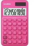 Casio Taschenrechner SL 310UC, pink, 8-stelliges extra gro&szlig;es Display