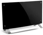 Klarstein Bornholm Curved Konvektions-Heizger&auml;t Thermostat Timer 2000W Schwarz