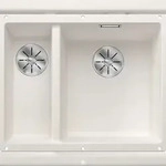 BLANCO GmbH + Co KG BLANCO SUBLINE 340/160-U Unterbausp&uuml;le SILGRANIT Wei&szlig;