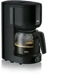Braun Filterkaffeemaschine KF 3120.BK, Wasserfilter, 10-Tassen Aroma-Kanne