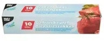 Starpak 24 Gefrierbeutel, LLDPE 10 l 60 cm x 40 cm transparent in Faltschachtel