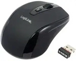 LogiLink Mini Maus Funk Optisch Schwarz 3 Tasten 1600 dpi ID0031