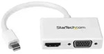 StarTech.com Reise A/V Adapter: 2-in-1 Mini DisplayPort auf HDMI oder VGA Konverter