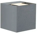 Paulmann LED Wandleuchte Cybo IP65 eckig 80x80mm 2700K 2x3,5W 2x213lm 230V 40-120&deg;