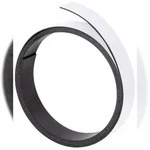 Franken M80109 Magnetband - 100 cm x 5 mm, wei&szlig;