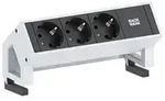 BACHMANN DESK2 3xCEE7/3 , GST18 incl. Zuleitung 1,5m, wei&szlig;