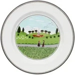 Villeroy & Boch Design Naif Brotteller / Dessertteller Begegnung 17cm