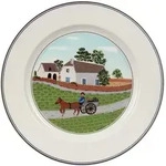 Villeroy & Boch Design Naif Fr&uuml;hst&uuml;cksteller / Kuchenteller Bauer 21cm