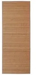 vidaXL Teppich Bambus Braun Rechteckig 80x300 cm