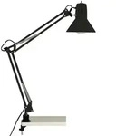 BRILLIANT HOBBY Schreibtischklemmleuchte 70 cm Metall Schwarz, 10802/06