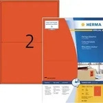 HERMA Etikett 4567 199,6x143,5mm A4 rot 200 St./Pack.