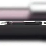 Kugelschreiber Epsilon Touch mit Viscoglide-Technologie, schwarz/pink