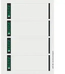 Leitz Bedruckbar Selbstklebende R&uuml;ckenschilder 1685-20-85 DIN A4 Grau 6,15 x 19,2 cm