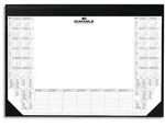 Durable Schreibunterlage mit Block, 600 x 400 mm (B x H), schwarz