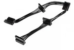 StarTech.com 4x SATA Splitter Adapterkabel Netz-Splitter 15 PIN Power M bis W 40 cm