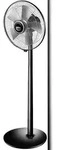 Unold 86725 Standventilator Silverline Black mit 3-stufiger Geschwindigkeitsregelung