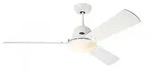 casafan libeccio 120/142, ventilator mit licht und fernbedienung, wei&szlig;es