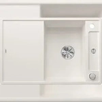 BLANCO GmbH + Co KG BLANCO AXIA III 45 S Einbausp&uuml;le / SILGRANIT / Wei&szlig; /
