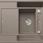 BLANCO GmbH + Co KG BLANCO AXIA III 45 S Einbausp&uuml;le / SILGRANIT / Tartufo /