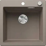 BLANCO GmbH + Co KG BLANCO PLEON 5 Einbausp&uuml;le SILGRANIT tartufo ab 50 cm Excenter